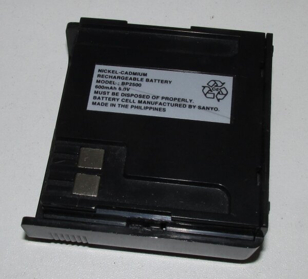 Akkureparatur - Zellentausch - UNIDEN BP2500 - 6 Volt Akku
