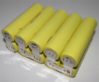 Akkupack für BTI 9048293 / 5INR18/65-2 - 18 Volt Li-Ion zum Selbsteinbau