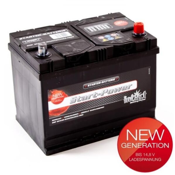 intAct - 57029 - Start-Power - 12 Volt 70Ah 550 A (EN)