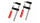 Meister Werkzeuge - 5217450 - Schraubzwingen 250x50mm 2-teilig