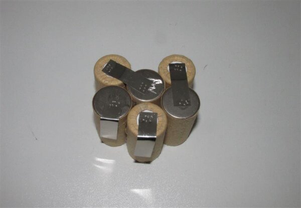 Akkupack für Metabo 83343725000 / 30069000 - 7,2 Volt - zum Selbsteinbau