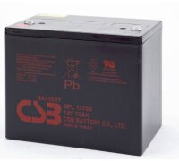 CSB - GPL 12750 - 12 Volt 75Ah Pb - M6 Innengewinde