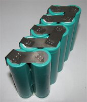 Akkupack 5S2P - Highpower - 18 Volt Li-Ion zum Selbsteinbau