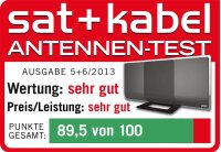 goobay - Active full HD DVB-T Zimmer-Antenne - inkl. 4G/LTE Filter