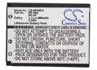Ersatzakku - CS-NP45FU - Fujifilm / Medion / Insignia - 3,7 Volt 660mAh Li-Ion