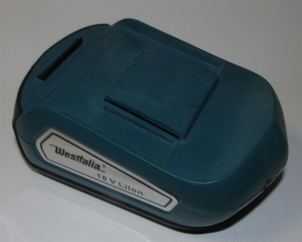 Akkureparatur - Zellentausch - Westfalia 847772 - 18 Volt Li-Ion Akku