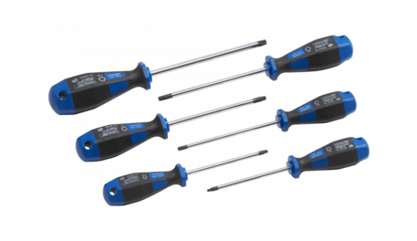 Meister Werkzeuge - Schraubendreher-Satz Torx 6-teilig