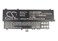 Ersatzakku - CS-SNP530NB - Samsung AA-PBYN4AB / AA-PLWN4AB - 7,4 Volt 6000mAh Li-Polymer
