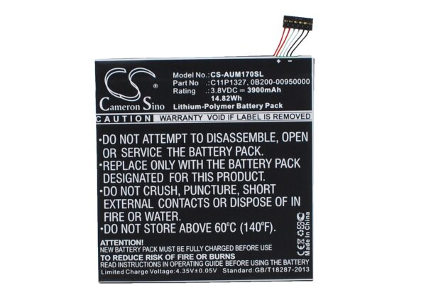 Ersatzakku - CS-AUM170SL - 3,8 Volt 3900mAh Li-Polymer