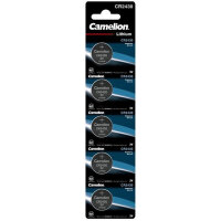 Camelion - CR2430 / DL2430 / 5011LC / E-CR2430 - 3 Volt 270mAh Lithium - Knopfzelle - 5er Blister