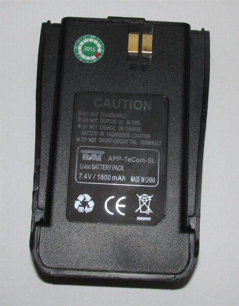 Akkureparatur - Zellentausch - TEAM APP-TeCom-SL Battery Pack - 7,4 Volt Li-Ion