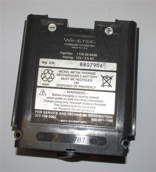 Akkureparatur - Zellentausch - Wavetek 1118-00-0358 - 12 Volt 4000mAh Akku