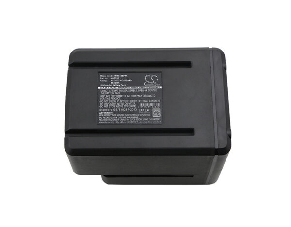 Ersatzakku - CS-WRX168PW- Worx WA3536 / WG168E - 40 Volt 2000mAh Li-Ion