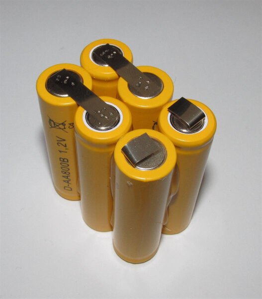 Akkupack für ALINCO EBP-20N - 7,2 Volt zum Selbsteinbau