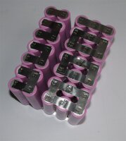Akkupack für KIFFE GOLF 21131102095 - 25,2 Volt Li-Ion - zum Selbsteinbau