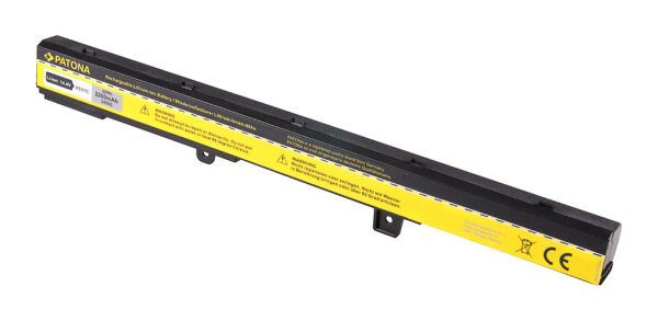 Ersatzakku - Asus X551C / X451C / A41 / D550 / 0B110-00250100M / X45LI9C / YU12008-13007D - 14,4 Volt 2200mAh Li-Ion