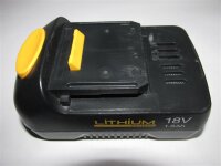 Akkureparatur - Zellentausch - MAC ALLISTER MB18Li - 18 Volt Li-Ion Akku