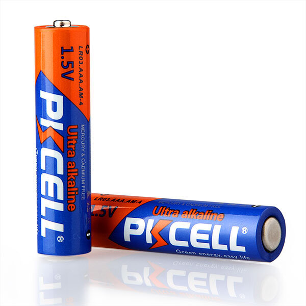 PKCELL - Ultra digital Alkaline - Micro LR03 AAA - 1,5 Volt AlMn 4er Pack