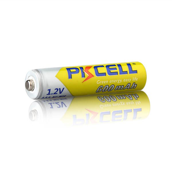PKCELL - rechargeable battery - Micro AAA - 600mAh 1,2 Volt Ni-MH 4er Pack