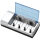 PKCELL - Standard Ladegerät 8182 - 1-4 AA / AAA / C / D - 1-2 9V-Block - Ni-CD / Ni-MH Akkus