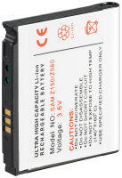 Ersatzakku - Samsung SGH-U700 - 3,7 Volt 700mAh Li-Ion