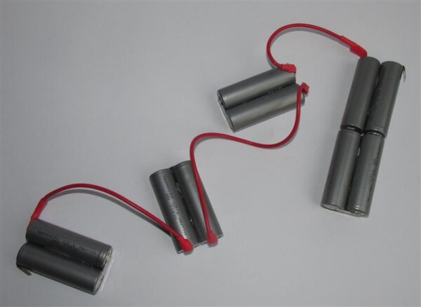Akkupack für Staubsauger - PHILIPS NL9206AD-4 / FC 61 49 / FC6149 - 12 Volt zum Selbsteinbau