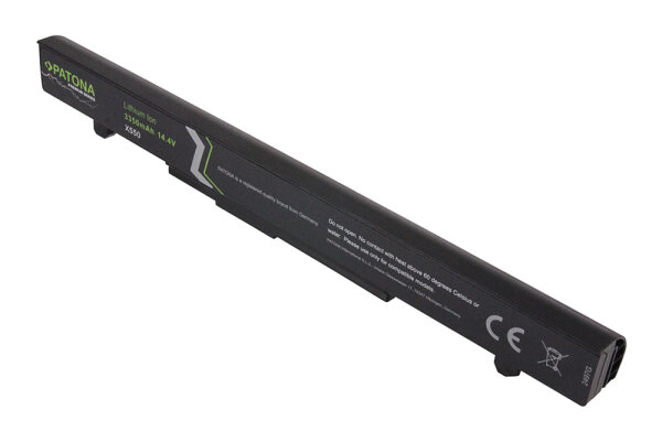 Ersatzakku - Asus A41X550 / A41-X550 / A41X550A / A41-X550A - 14,4 Volt 3350mAh Li-Ion