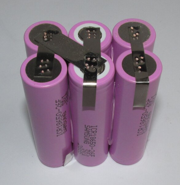 Akkupack 3M Adflo 837631 / 3INR19/66-2 - 10,8 Volt Li-Ion - zum Selbsteinbau