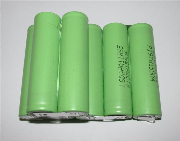 Akkupack für MODICO - Accu Pack 1300 - 7S1P - 29,4 Volt Li-Ion zum Selbsteinbau
