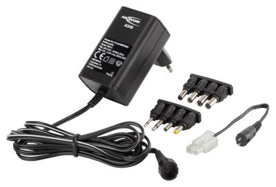 Ansmann ACS48 - Steckerladegerät für Akkupacks 4,8 V - 9,6 V - Ni-CD / Ni-MH