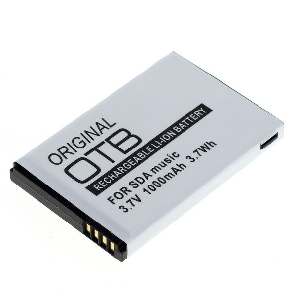 OTB - Ersatzakku kompatibel zu SDA music - 3,7 Volt 1000mAh Li-Ion