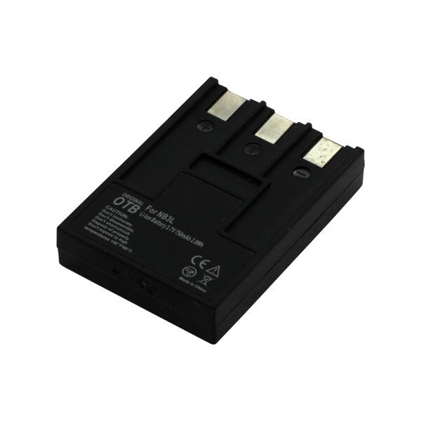 OTB - Ersatzakku kompatibel zu Canon NB-3L - 3,7 Volt 750mAh Li-Ion | EOL