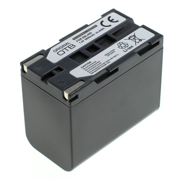 OTB - Ersatzakku kompatibel zu Samsung SB-L480 - 7,4 Volt 6000mAh Li-Ion