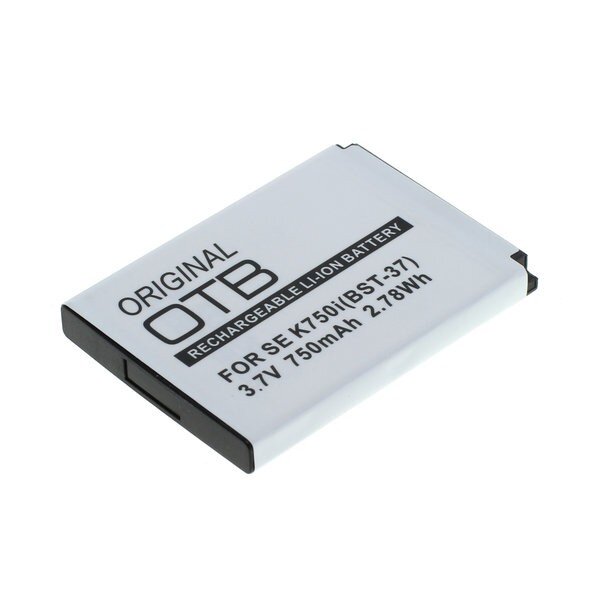OTB - Ersatzakku kompatibel zu Sony Ericsson BST-37 - 3,7 Volt 750mAh Li-Ion
