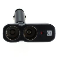 OTB - KFZ-Adapter / Verteiler Zigarettenanzünder - Stecker auf 2x Kupplung