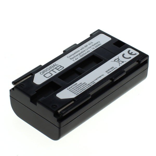 OTB - Ersatzakku kompatibel zu Canon BP-915 - 7,4 Volt 2200mAh Li-Ion