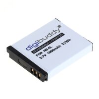 digibuddy - Ersatzakku kompatibel zu Canon NB-6L - 3,7 Volt 1000mAh Li-Ion