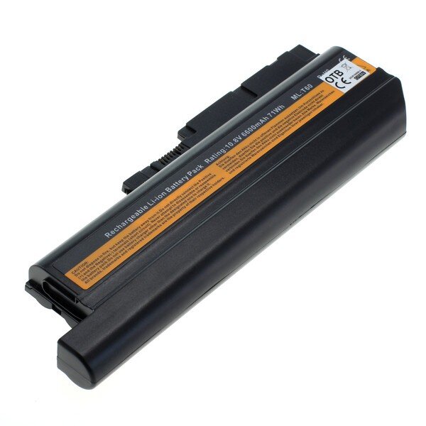 OTB - Ersatzakku kompatibel zu IBM / Lenovo Thinkpad R60 / T60 / Z60m - 10,8 Volt 6600mAh Li-Ion - EOL