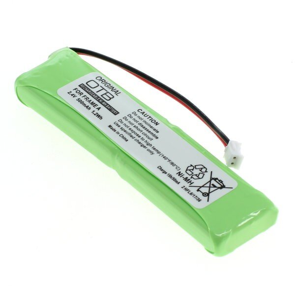 OTB - Ersatzakku kompatibel zu Grundig Frame A - 2,4 Volt 500mAh Ni-MH