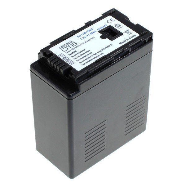 OTB - Ersatzakku kompatibel zu Panasonic VW-VBG6 - 7,2 Volt 4400mAh Li-Ion