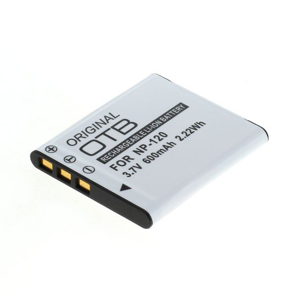 OTB - Ersatzakku kompatibel zu Casio NP-120 - 3,7 Volt 600mAh Li-Ion - EOL