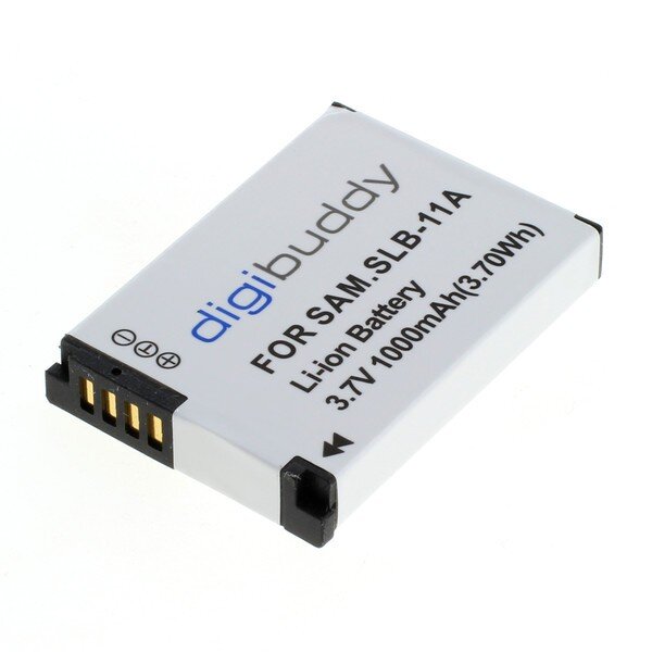 digibuddy - Ersatzakku kompatibel zu Samsung SLB-11A - 3,7 Volt 1000mAh Li-Ion