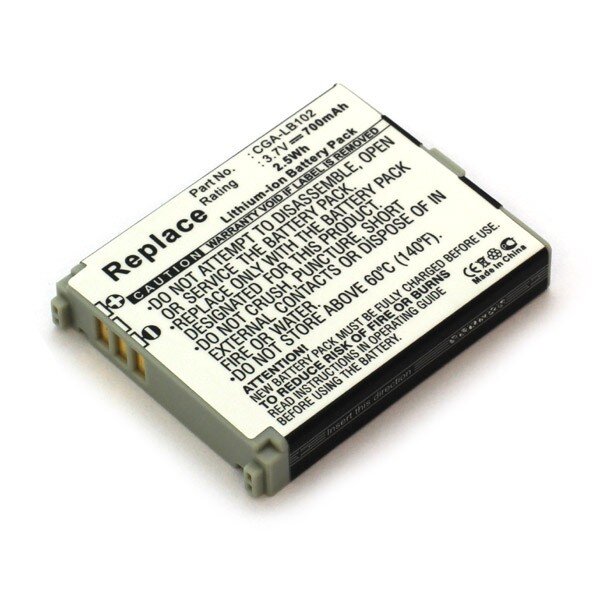 OTB - Ersatzakku kompatibel zu Panasonic CGA-LB102 - 3,7 Volt 700mAh Li-Ion