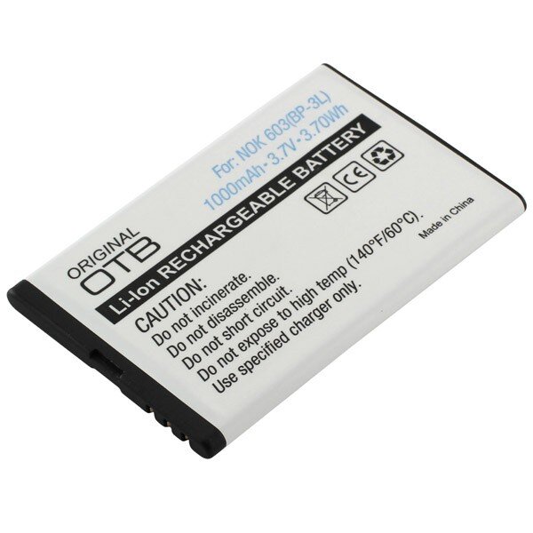 OTB - Ersatzakku kompatibel zu Nokia BP-3L - 3,7 Volt 1000mAh Li-Ion