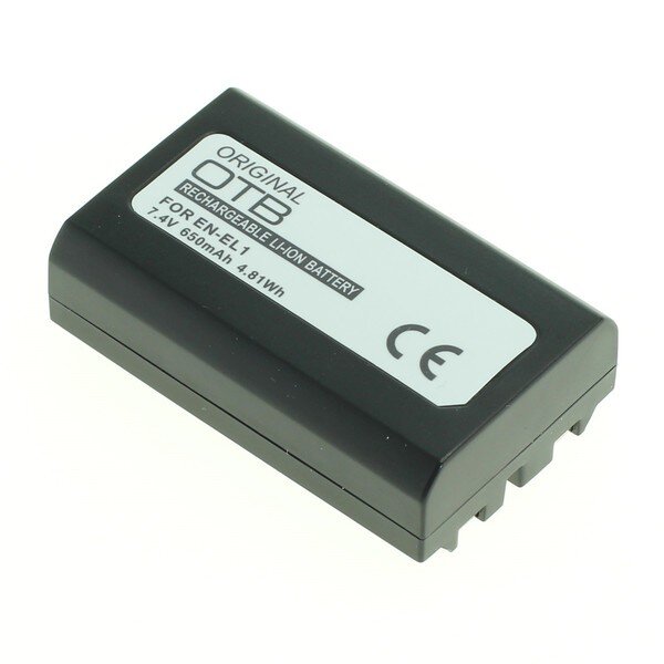 OTB - Ersatzakku kompatibel zu Nikon EN-EL1 / Konica Minolta NP-800 - 7,2 Volt 650mAh Li-Ion