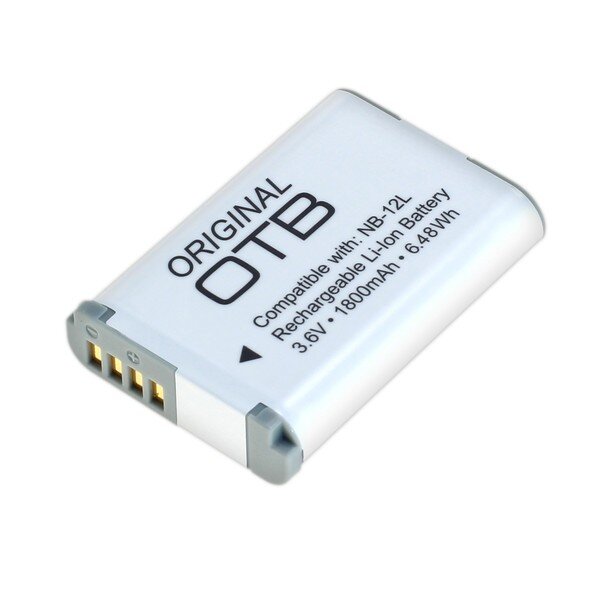 OTB - Ersatzakku kompatibel zu Canon NB-12L - 3,7 Volt 1800mAh Li-Ion