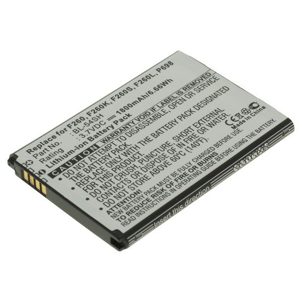 OTB - Ersatzakku kompatibel zu LG Optimus F7 / L90 - 3,7 Volt 1800mAh Li-Ion