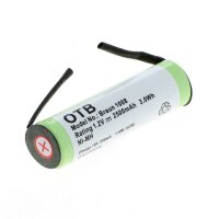 OTB - Ersatzakku kompatibel zu Braun 1008 / Philips...