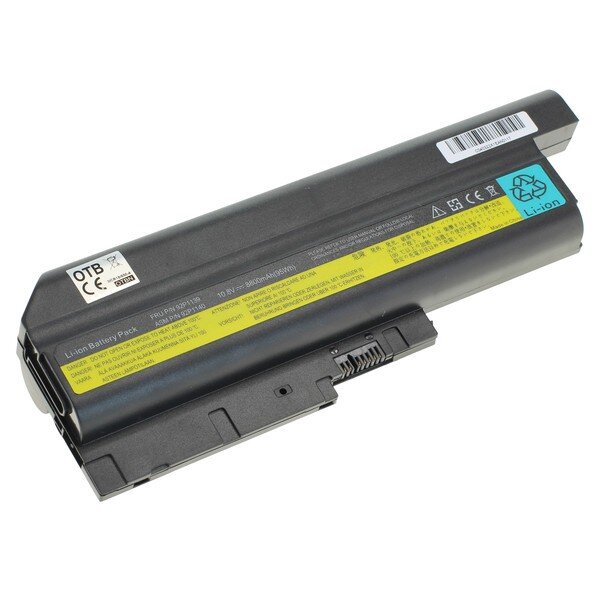 OTB - Ersatzakku kompatibel zu IBM / Lenovo Thinkpad R60 / T60 / Z60m - 10,8 Volt 8800mAh Li-Ion - EOL