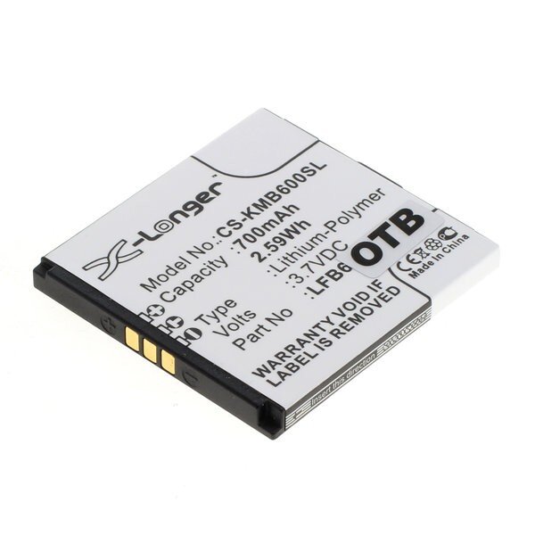 OTB - Ersatzakku kompatibel zu Kazam Life B6 - 3,7 Volt 700mAh Li-Ion